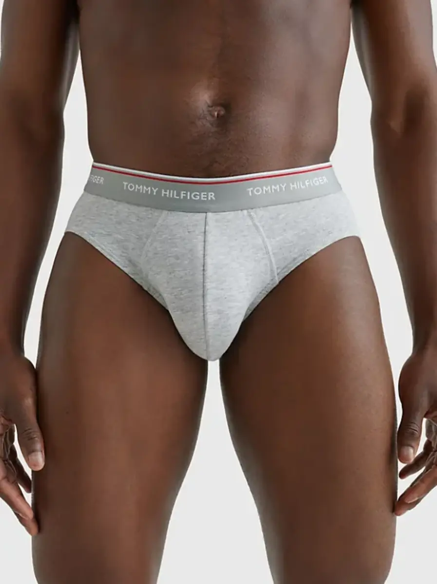 Tommy Hilfiger 3-Pack Heren slips - Hip Brief - Heup heren onderbroeken elastisch katoen Tommy Hilfiger 3-Pack Heren slips - Hip Brief - Heup heren onderbroeken elastisch katoen
