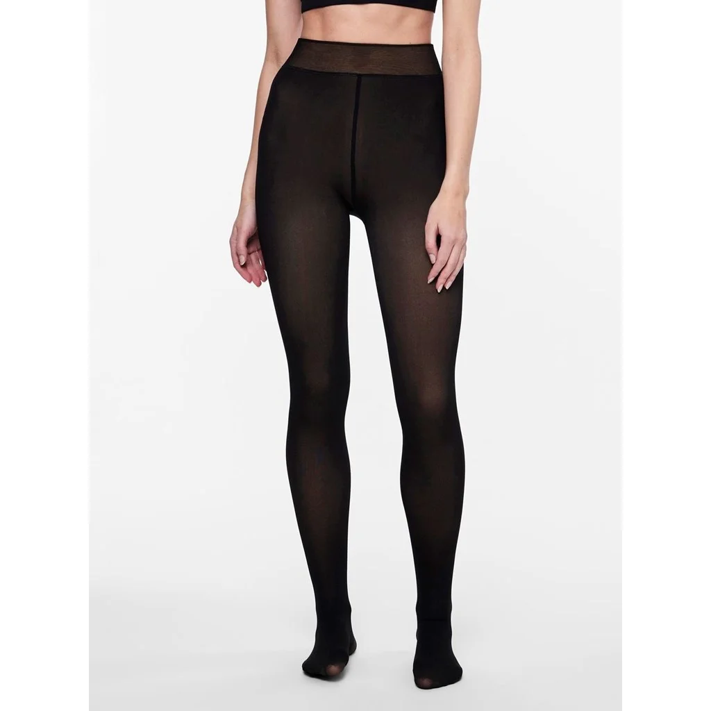 Pieces Fleece thermo panty - Thermo legging - Fleece binnenkant - Warme thermobroek dames