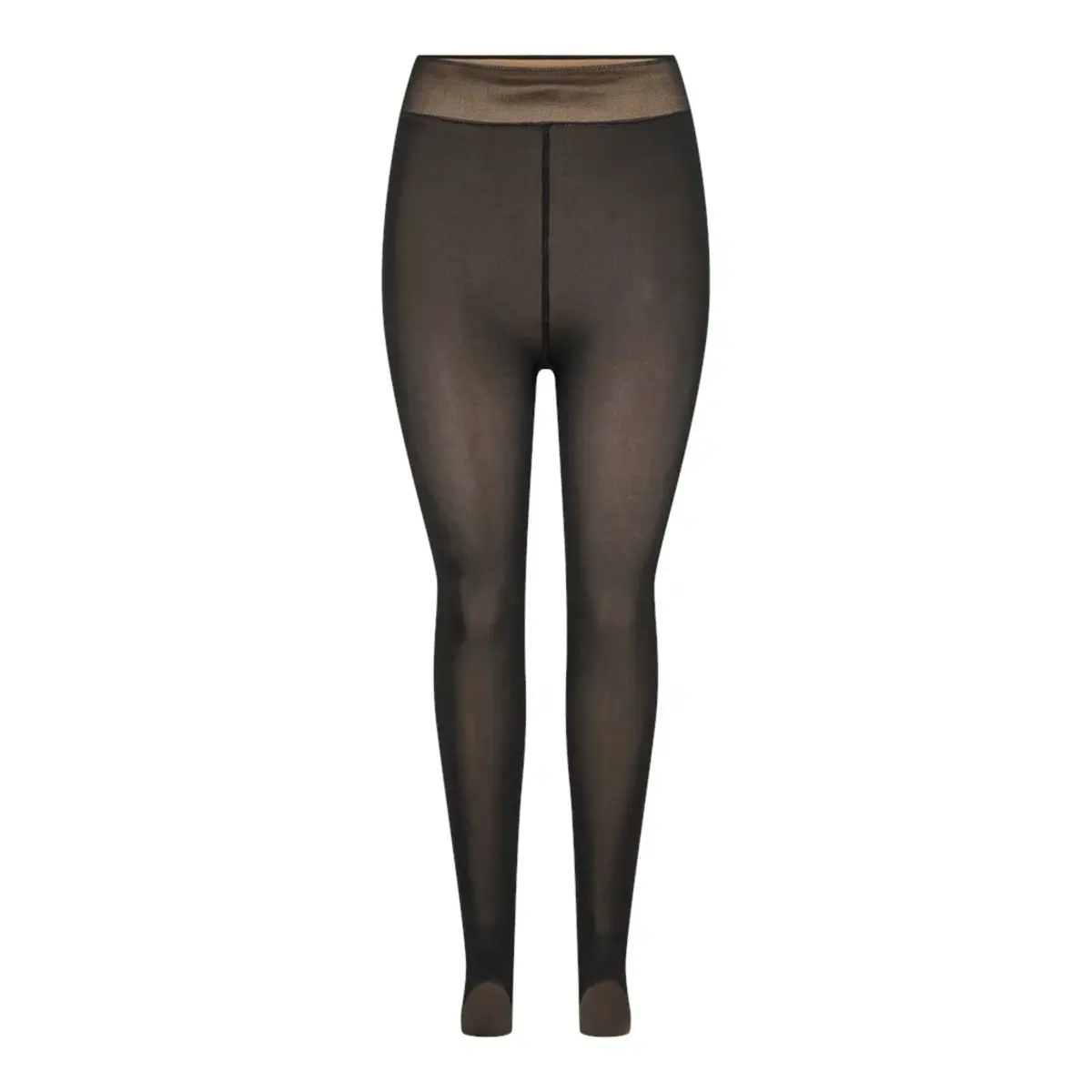 Pieces Fleece thermo panty - Thermo legging - Fleece binnenkant - Warme thermobroek dames