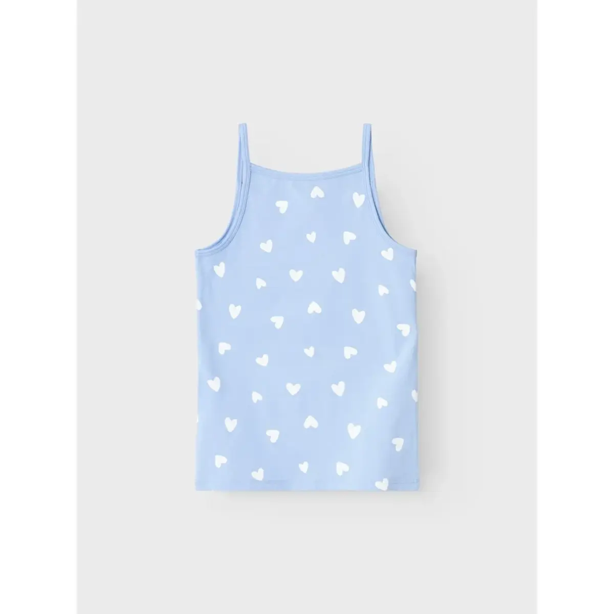 Name it 2-pak meisjes hemdjes - Serenity Heart - Katoenen kinder onderhemden Name it 2-pak meisjes hemdjes - Serenity Heart - Katoenen kinder onderhemden