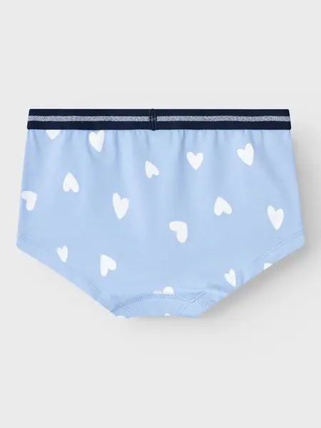 Name it meisjes shorts 2-pak - Serenity - Meisjes hipsters onderbroeken - Organisch katoen Name it meisjes shorts 2-pak - Serenity - Meisjes hipsters onderbroeken - Organisch katoen