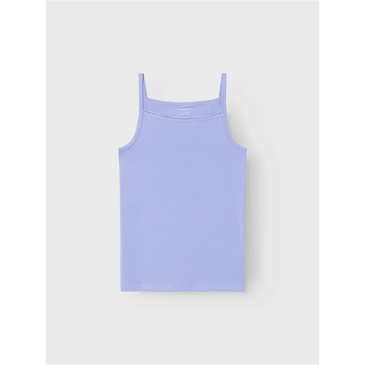 Name it 2-pak meisjes hemdjes - Calcite - Kinder onderhemd maat 116