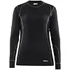 Craft core dry baselayer- Dames thermoset - Graphit - Thermo ondergoedset dames