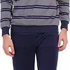 Pastunette Badstof Heren pyjama - Blue Stripes