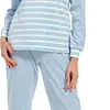 Pastunette dames pyjama Badstof - Blue Stone