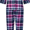 Rebelle dames pyjama Flanel - Dark Pink