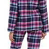 Rebelle dames pyjama Flanel - Dark Pink