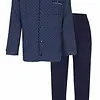 Paul Hopkins Doorknoop pyjama heren - Classic Blue