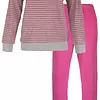 Tenderness dames pyjama badstof - Pink Stripe