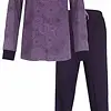 Medaillion dames pyjama tricot - Purple Circle