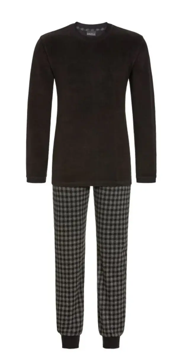 Ringella heren huispak - Jacquarddessin- Feel good - Maat 54 pyjamapak