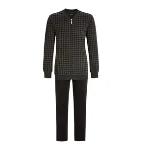 Ringella huispak heren - Jacquarddessin - Ruit - Mannen warm pyjama pak Ringella huispak heren - Jacquarddessin - Ruit - Mannen warm pyjama pak