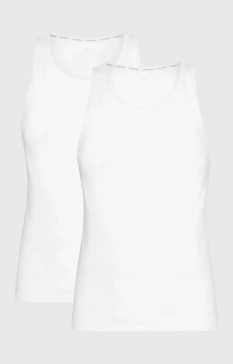 Calvin klein 2-pack heren hemd - Tanktop - Katoenen onderhemd mannen - Singlet