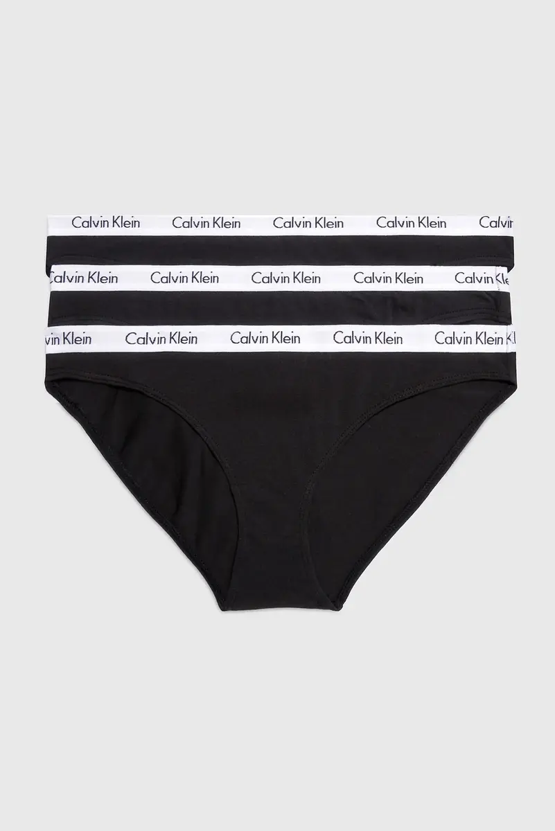 Calvin Klein 3-pack Bikini Slips dames - Lage dames mini slips - Katoen Calvin Klein 3-pack Bikini Slips dames - Lage dames mini slips - Katoen