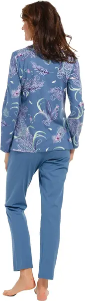 Pastunette dames pyjama - Blue Flower - katoenen pyjama maat 36 Pastunette dames pyjama - Blue Flower - katoenen pyjama maat 36