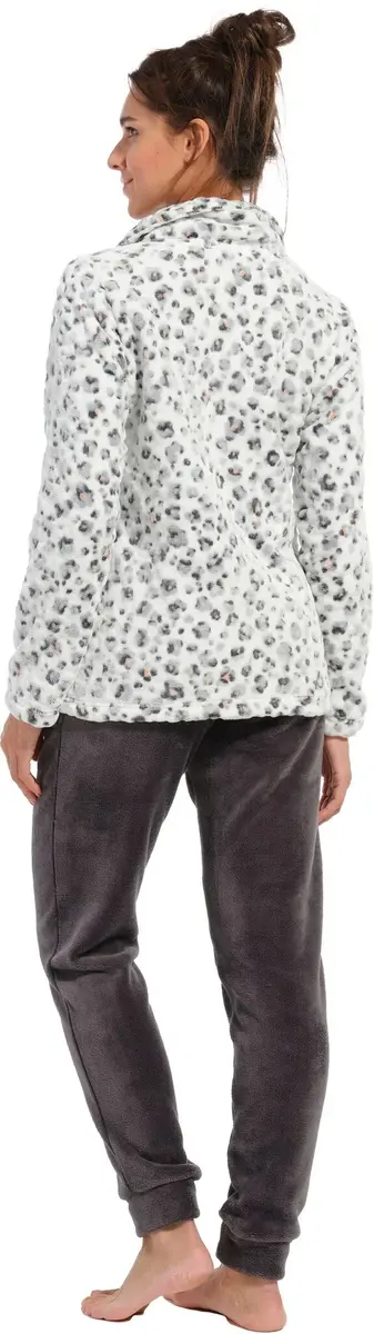Rebelle fleece huispak - Deluxe - Panter - Warm 2-delig huispak Rebelle fleece huispak - Deluxe - Panter - Warm 2-delig huispak