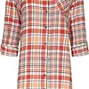 Rebelle Nachthemd dames flanel - Orange