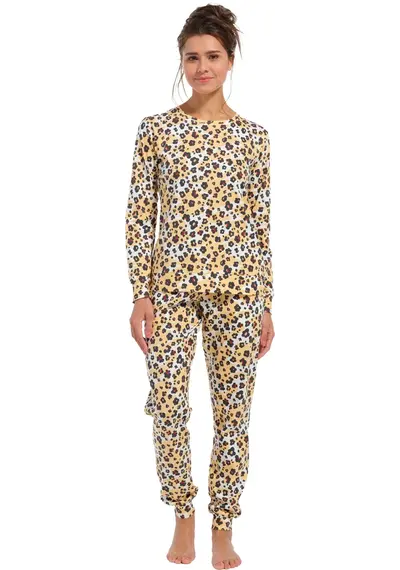 Rebelle dames pyjama - Yellow Panter Rebelle dames pyjama - Yellow Panter