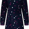 Rebelle dames nachthemd lange mouw Fleece - Stars