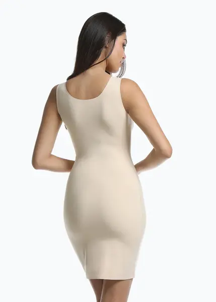 Magic sterk corrigerende onderjurk - Tone your body dress - Naadloze shapewear onderjurk Magic sterk corrigerende onderjurk - Tone your body dress - Naadloze shapewear onderjurk