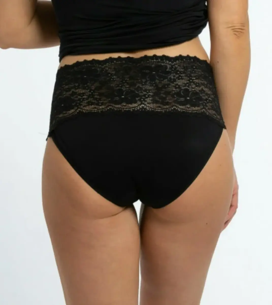 Nina von C dames slip kant biologisch katoen - Colours - Hoge tailleslip - Onderbroek dames Nina von C dames slip kant biologisch katoen - Colours - Hoge tailleslip - Onderbroek dames