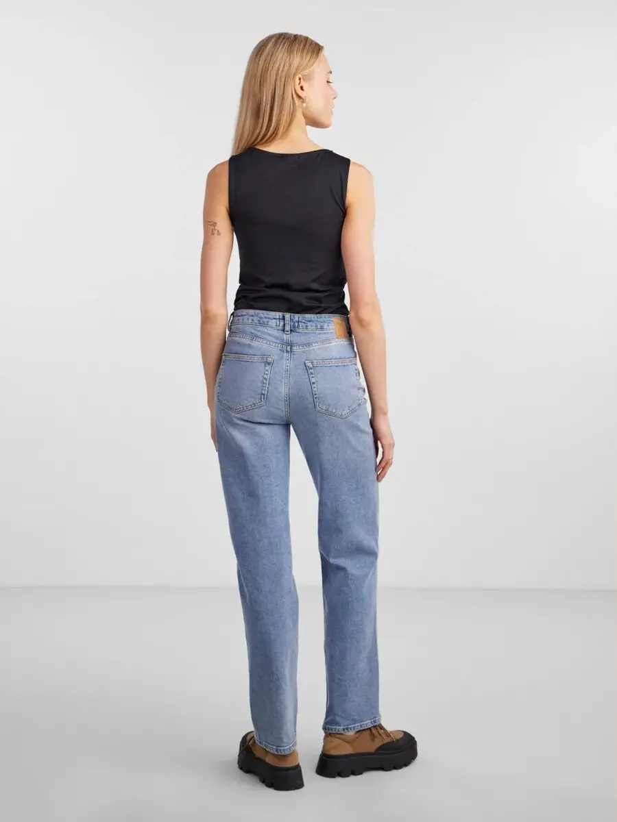 Pieces body hoge hals - Neja - Bodysuit mouwloos - Body zonder mouwen - Naadloos - witte body - zwarte body