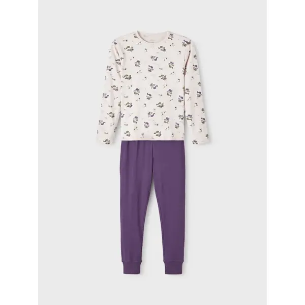 Name it meisjes pyjama - Lila fairytale - Katoenen meisjes nachtkleding Name it meisjes pyjama - Lila fairytale - Katoenen meisjes nachtkleding