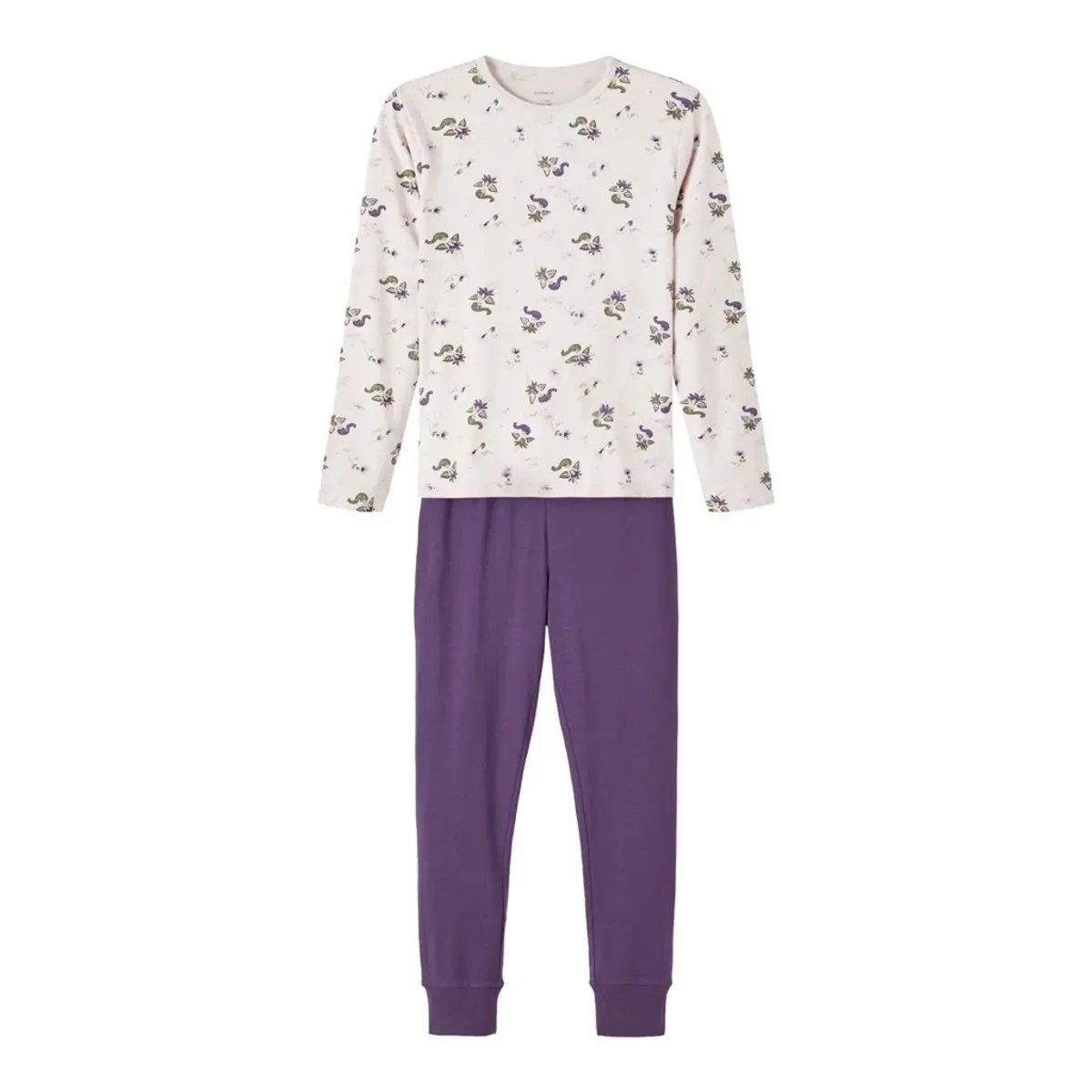 Name it meisjes pyjama - Lila fairytale - Katoenen meisjes nachtkleding