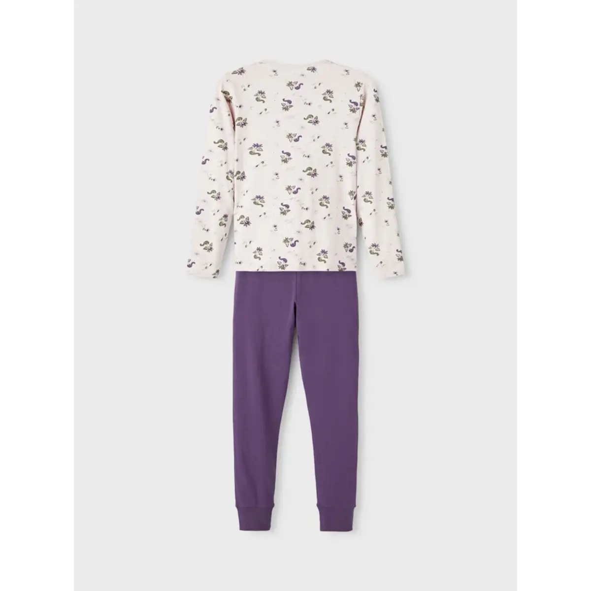 Name it meisjes pyjama - Lila fairytale - Katoenen meisjes nachtkleding