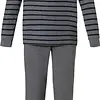 Pastunette Heren pyjama - Grey stripes