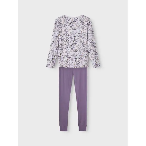 Name it meisjes pyjama - Purple Flower - Maat 110/116 Name it meisjes pyjama - Purple Flower - Maat 110/116