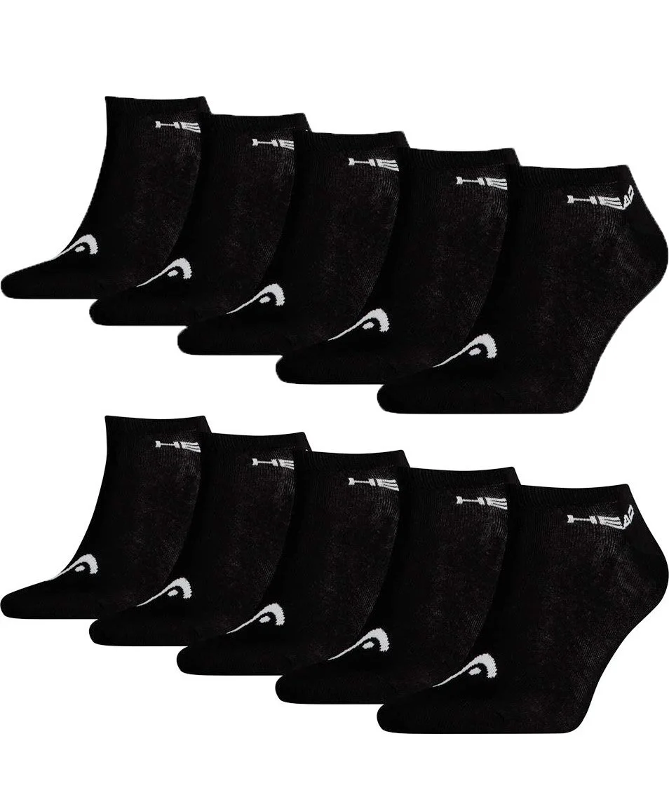 Head 10 paar - sneaker sokken - Enkel sokken - Multipack
