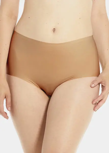 Magic 6-pak Naadloos dames taille slip  - Skintones - Multipack dames naadloze onderbroeken - Seamless
