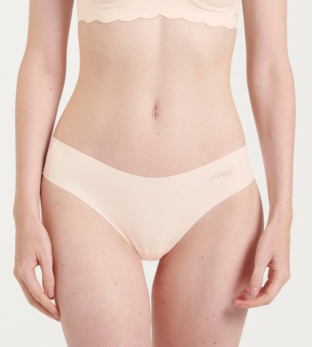 Sloggi dames Zero Invisible hipstring Modal 2.0 - Naadloze dames string - katoenen kruisje