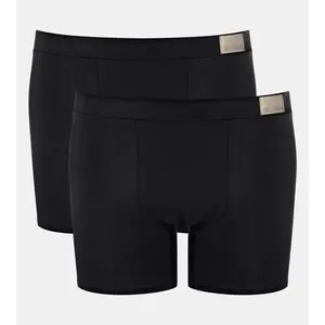 Sloggi 2-Pack heren boxershort - Natural Go - Biologisch katoenen heren onderbroeken - Platte naden voor minder irritatie Sloggi 2-Pack heren boxershort - Natural Go - Biologisch katoenen heren onderbroeken - Platte naden voor minder irritatie