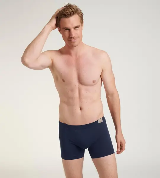 Sloggi 2-Pack heren boxershort - Natural Go - Biologisch katoenen heren onderbroeken - Platte naden voor minder irritatie Sloggi 2-Pack heren boxershort - Natural Go - Biologisch katoenen heren onderbroeken - Platte naden voor minder irritatie