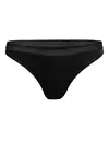 Bjorn borg  3-pack dames strings - Core Zwart - Katoenen vrouwen strings