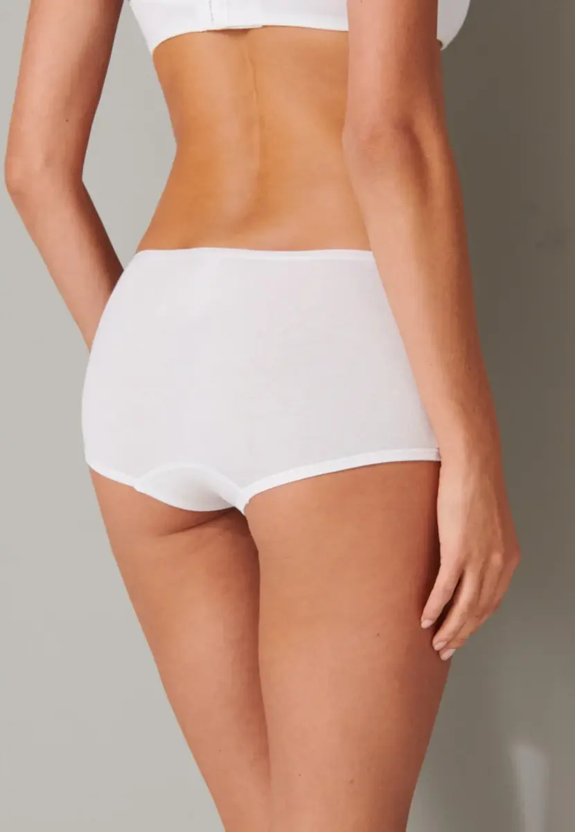Schiesser 3-Pack dames Basic boxershorts 95/5 Organic Schiesser 3-Pack dames Basic boxershorts 95/5 Organic