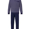 Robson Heren pyjama tricot - Blue Square