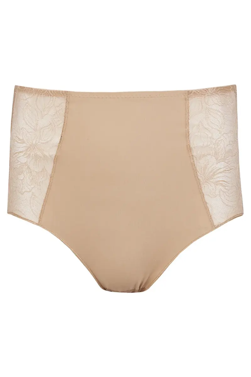 Nina von C Corrigerend ondergoed buik - Katoenen Kanten shapewear tailleslip