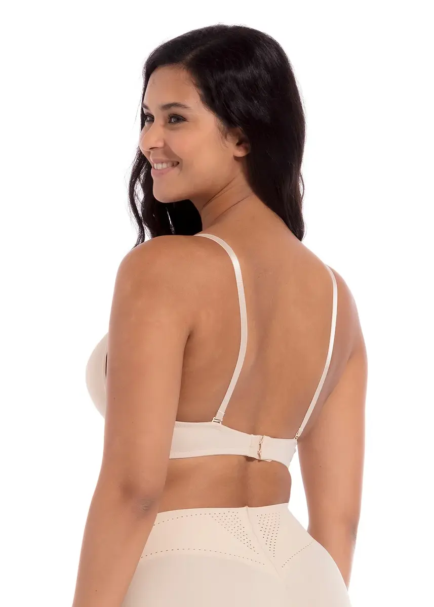 Magic BH Diepe decollete - V-Bra - Push up Bh - Strapless bh - Afneembare bandjes - Lage rug bh