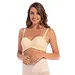 Magic Strapless BH met onzichtbare beugel - Bh met afneembare bandjes - - Huidskleur