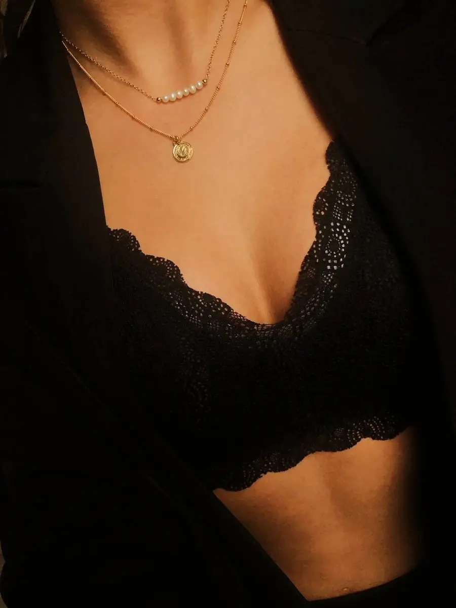 Magic Bralette Kant - Dream Bra lace - Brede bandjes - Kanten Bh top - Uitneembare pads