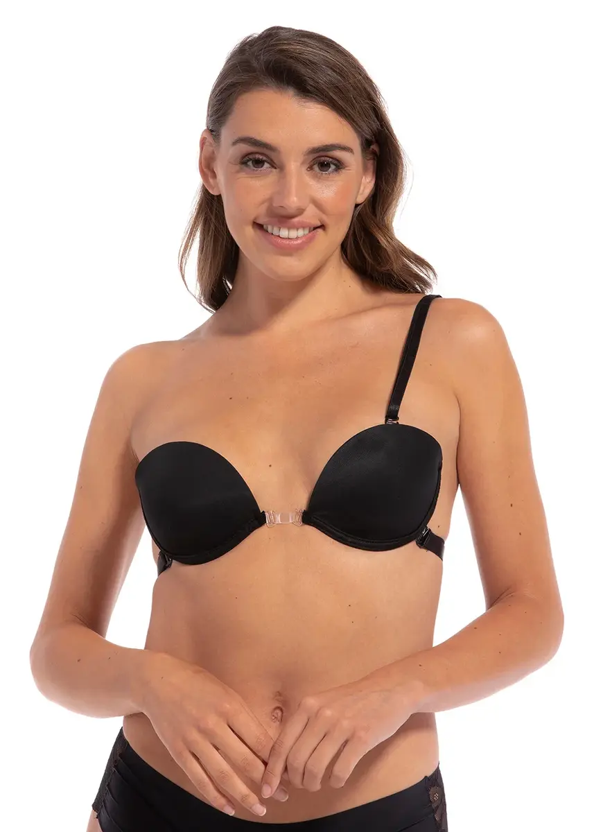 Magic Multiway BH - Bra - Strapless bh - Open rug Bh - Halter Bh - BH met kruisbandjes - Bh zonder achterkant Magic Multiway BH - Bra - Strapless bh - Open rug Bh - Halter Bh - BH met kruisbandjes - Bh zonder achterkant