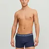 Jack & Jones 3-Pack heren boxershort - rood/blw/zwart