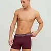 Jack & Jones 3-Pack heren boxershort - rood/blw/zwart