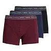 Jack & Jones 3-Pack heren boxershort - rood/blw/zwart