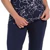 Pastunette dames pyjama K/M - Blue Flower