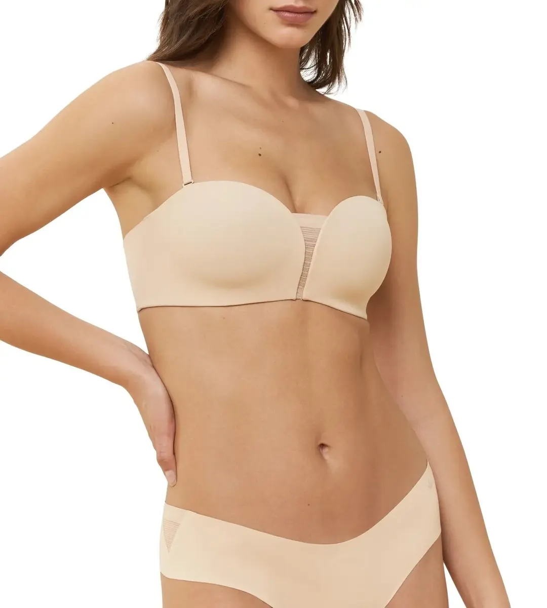 TRIUMPH Strapless bh zonder bandjes - Flex Smart - Afneembare bandjes - Zonder beugel - Schijnt niet door