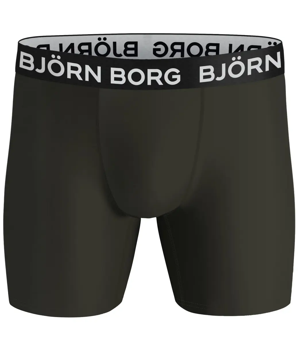 Bjorn Borg heren boxershort - Performance - Zwart microfiber ondergoed - Sport ondergoed Bjorn Borg heren boxershort - Performance - Zwart microfiber ondergoed - Sport ondergoed